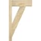 Ekena Millwork Traditional Block Rough Sawn Outlooker, Douglas Fir, 6"W x 16"D x 28"H OUT06X16X28TRA05RDF - alternate 3